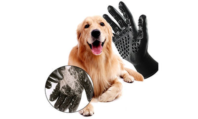 Multipurpose Pet & Animal Gloves - for De-shedding, Bathing, Grooming
