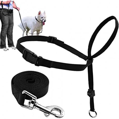 Adjustable Headcollar Dog Harness - 2 Colors
