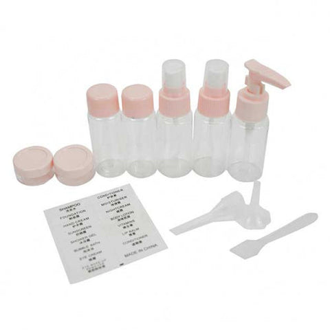 Refillable Portable Travel Bottles Toiletry Case
