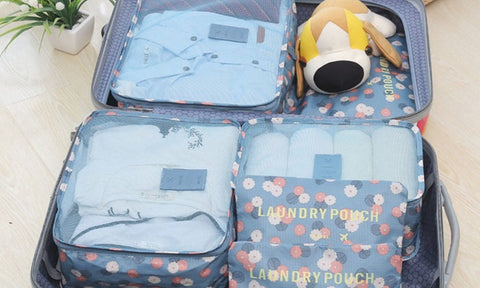 Lightweight Luggage Storage Bag Set- 4 Colors
