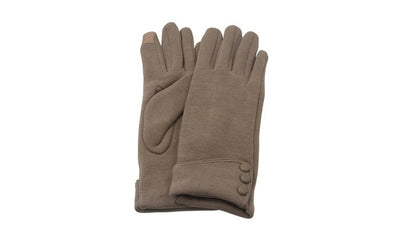 Women's Touchscreen-Compatible Fleece Gloves