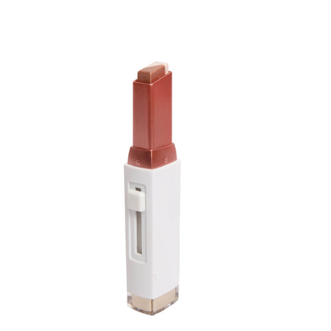 Double Color Waterproof Shimmery High Pigment Eye Shadow Stick