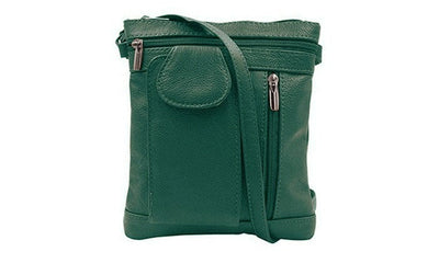On-The-Go Soft Leather Crossbody Bag with Plus-Size Option