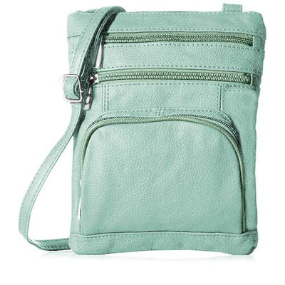 Super Soft Leather Crossbody Bags - 3 Sizes