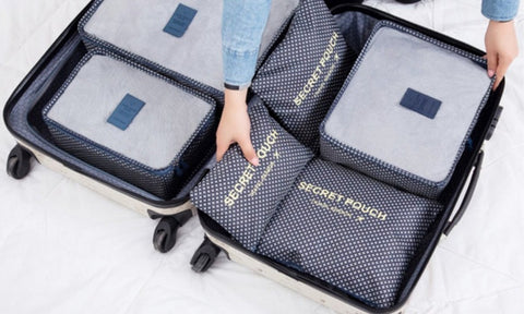 Lightweight Luggage Storage Bag Set- 4 Colors