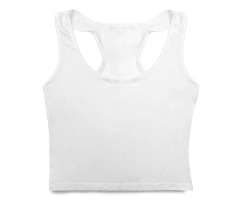 4 Pack Women's Crop Sleeveless Racerback Tank Tops