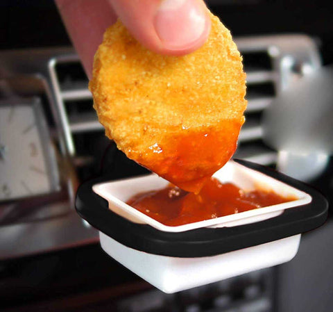 In-Car No Mess Salsa and Dressing Dip Clip- 3 Colors