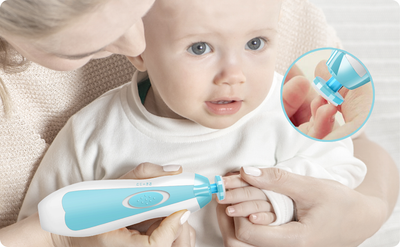 Baby Safe Nail File Trimmer Set- 2 Colors