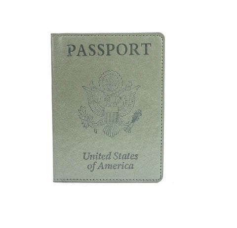 Passport Holder with CDC Vaccination Card Protector - 13 Colors
